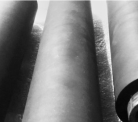 Обрезинивание конвейерных роликов